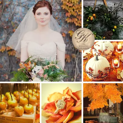 Golden Fall Wedding Inspiration
