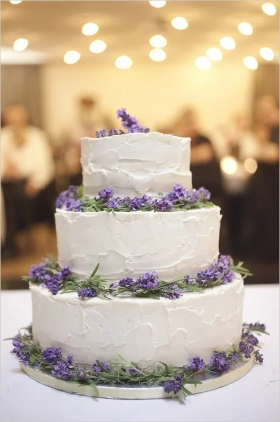 Wedding Cake Wednesday Lavender Cakes