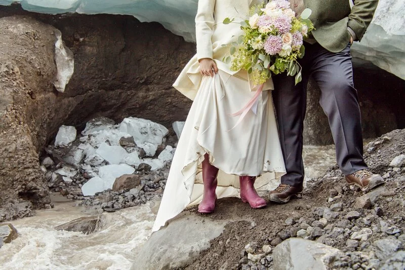 Iceland Ice Cave Elopement