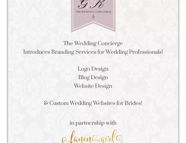 Now Offering Business Branding & Custom Wedding Websites!
