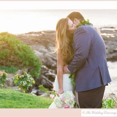 Romantic Cliffside Maui Wedding
