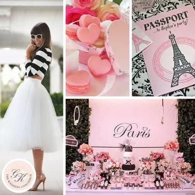 Paris Bridal Shower Inspiration Board