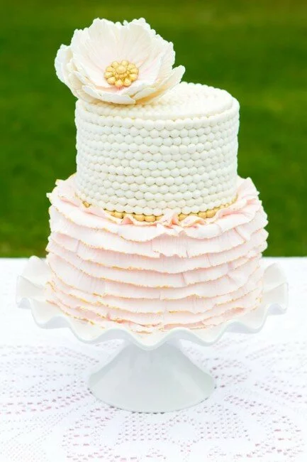 ruffle cake