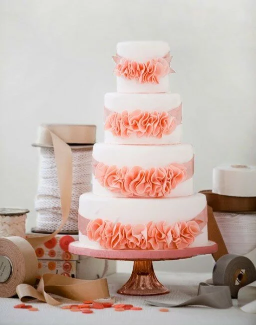 ruffle cake