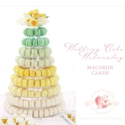 Wedding Cake Wednesday – Macaron Cakes