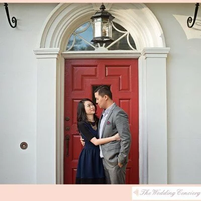 Peachtree House Engagement | Tammy & Huy