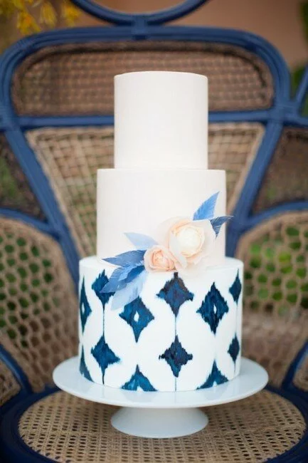 Ikat-Wedding-Cake