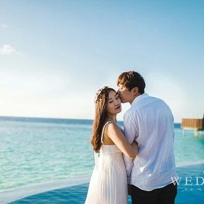 Lily Beach Maldives Engagement