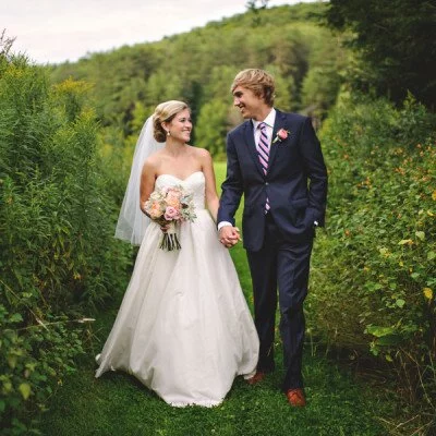 Romantic Vermont Farm Wedding | Frances & Nate