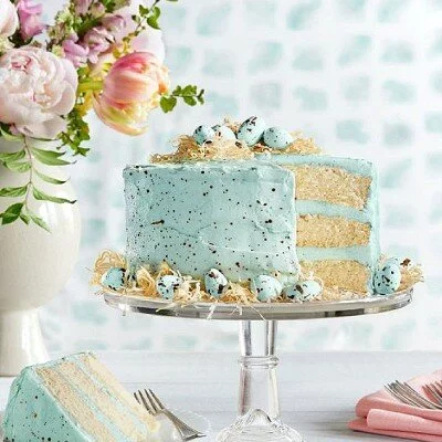 Wedding Cake Wednesday – Speckled Cakes Easter Edition