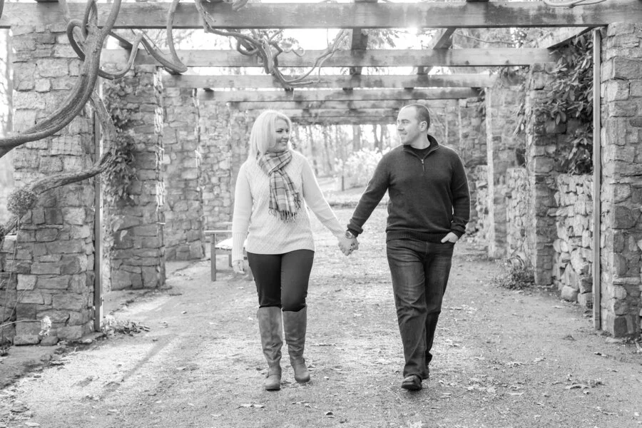 Cross Estate Gardens Engagement Session