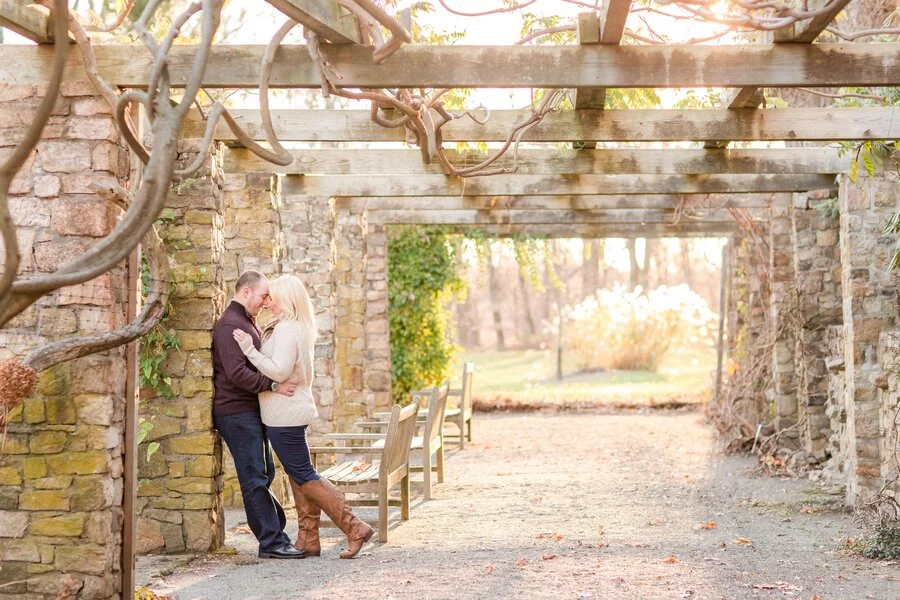 Cross Estate Gardens Engagement Session