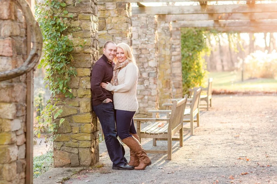 Cross Estate Gardens Engagement Session