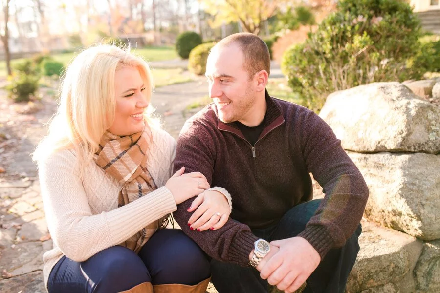 Cross Estate Gardens Engagement Session