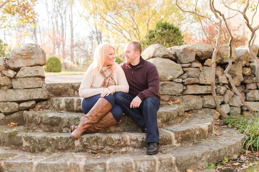 Cross Estate Gardens Engagement Session