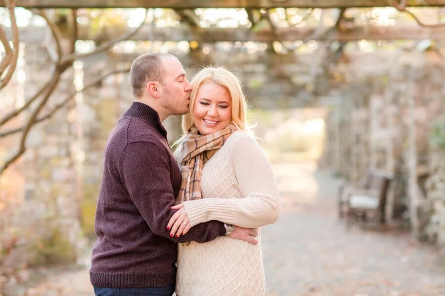 Cross Estate Gardens Engagement Session