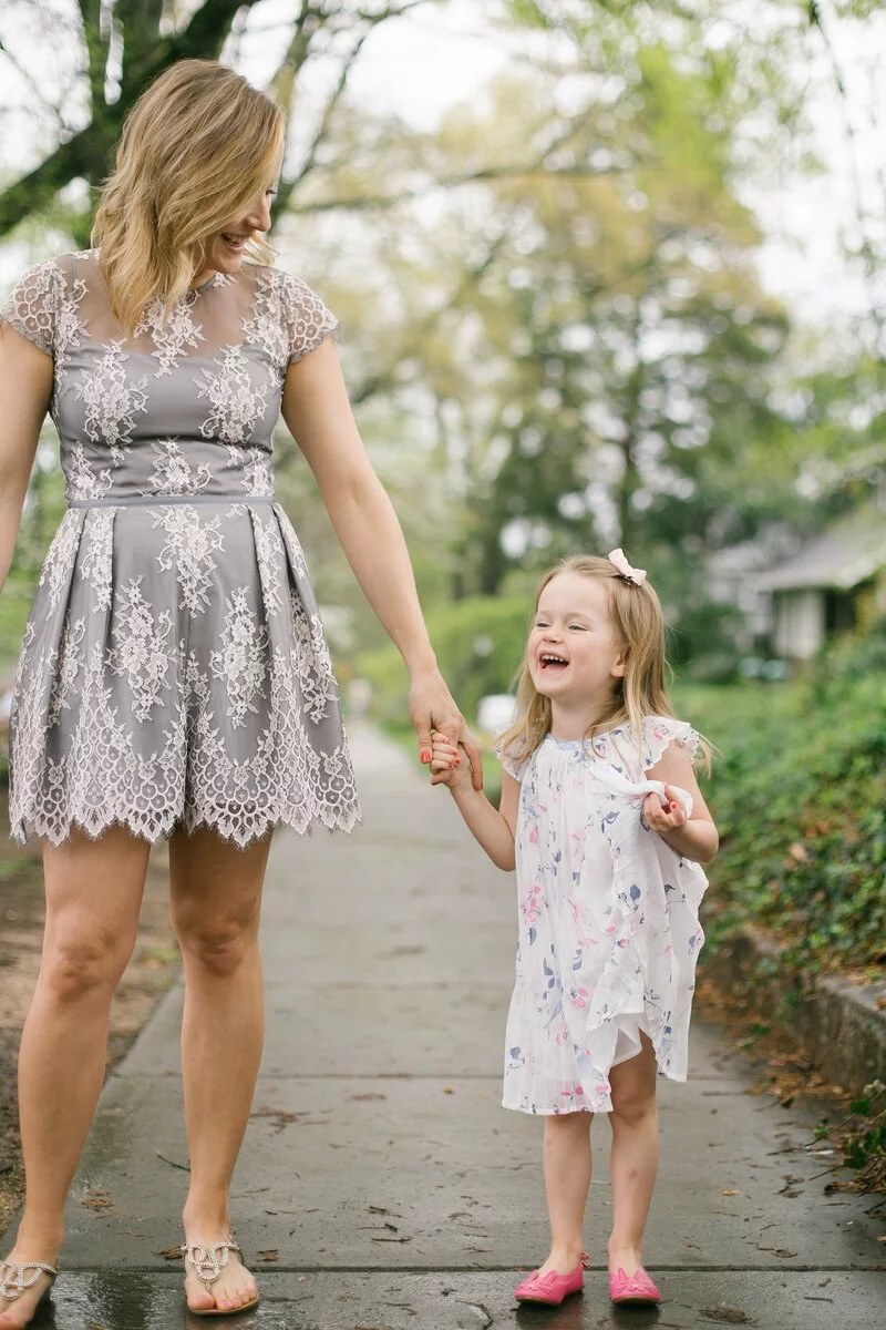 Delightful Mother & Daughter Duo