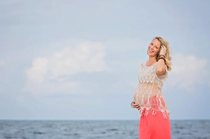 Boho Beach Maternity