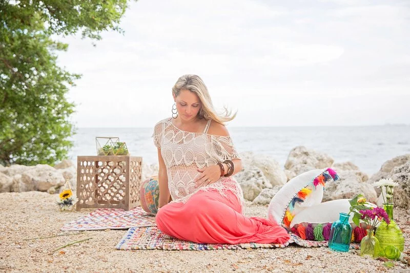 Boho Beach Maternity