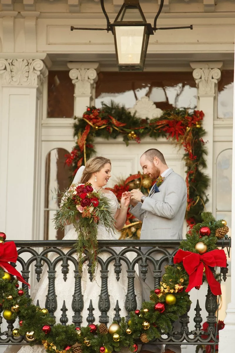 Christmas Plantation Wedding