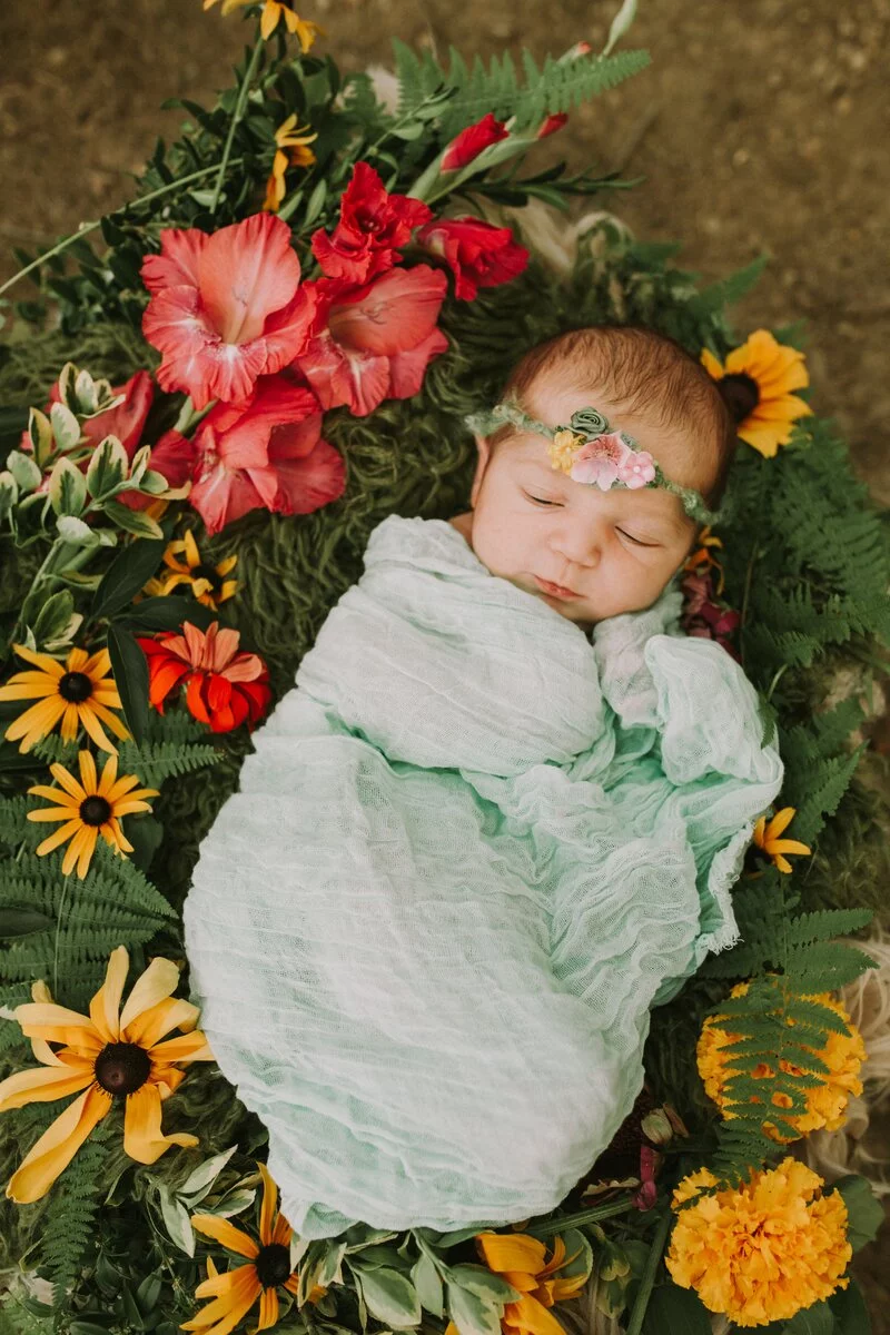 Woodland Boho Newborn