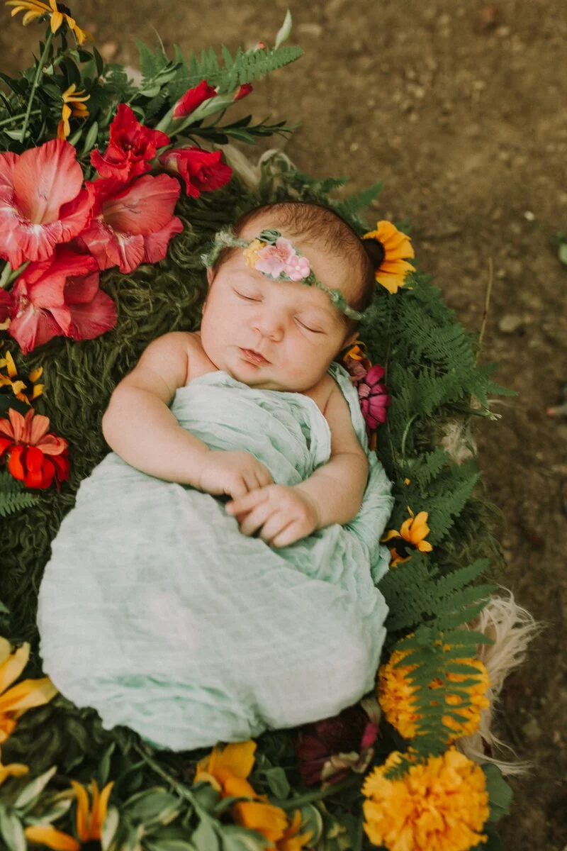 Woodland Boho Newborn