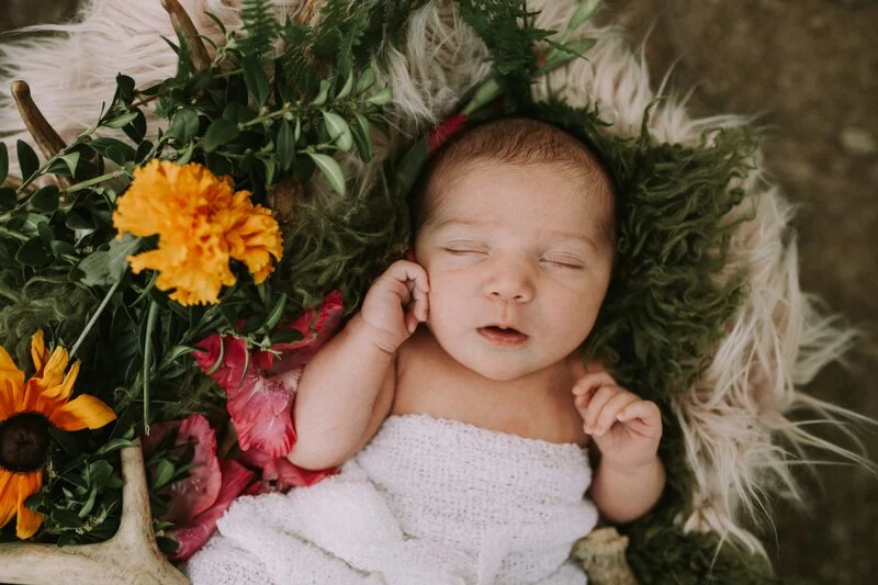 Woodland Boho Newborn