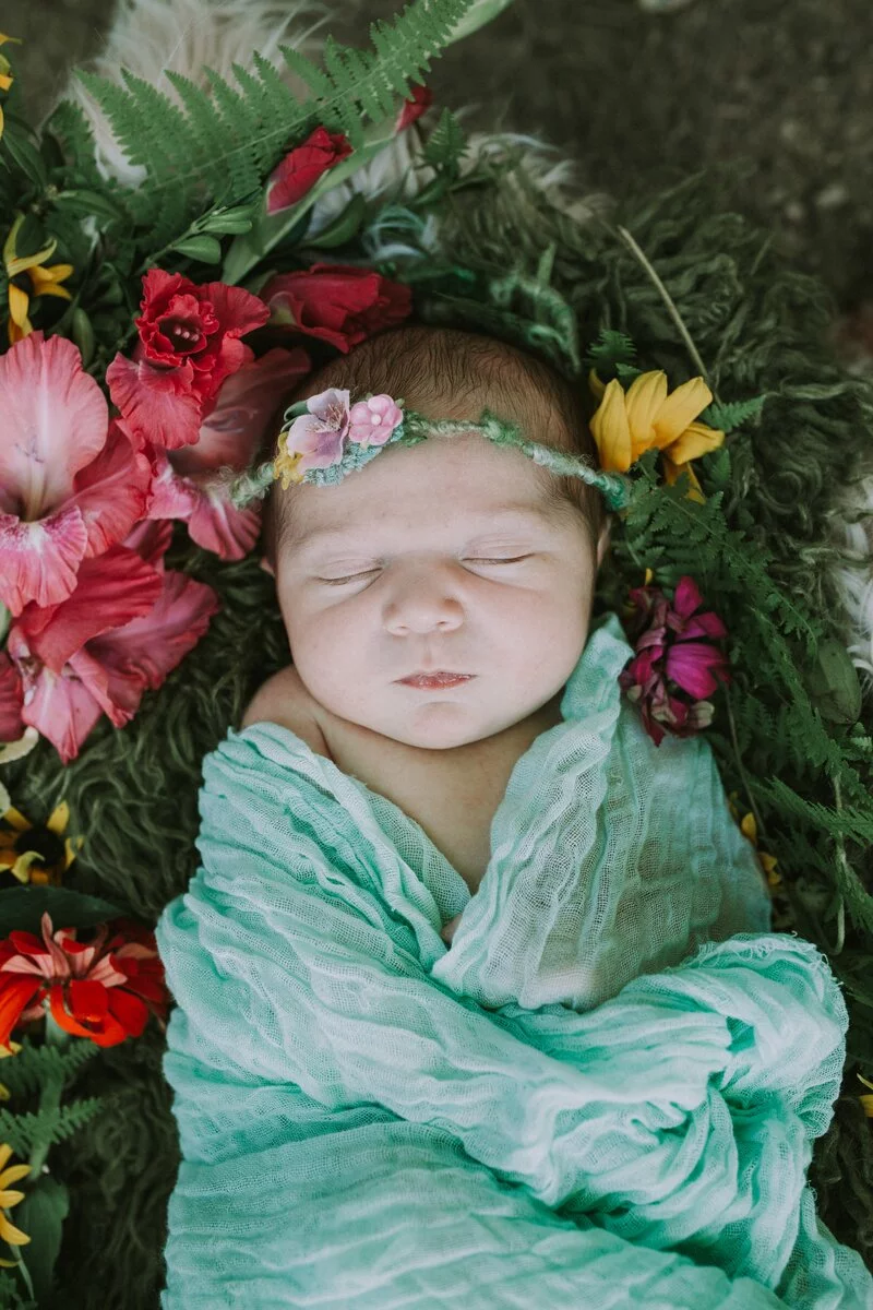 Woodland Boho Newborn