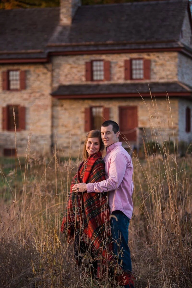 Farmhouse Fall Engagement