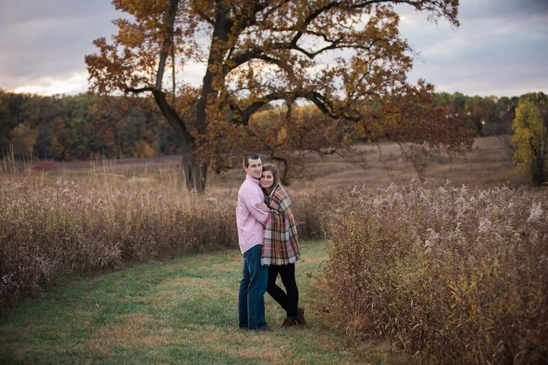 Farmhouse Fall Engagement