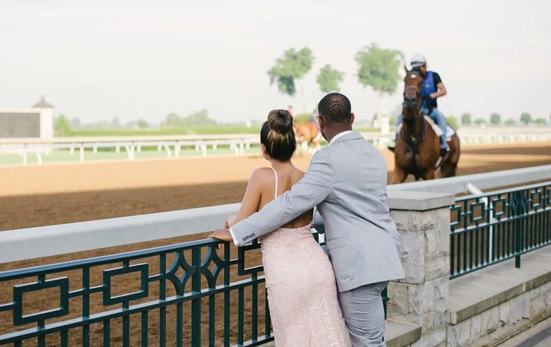 Off to the Races Engagement