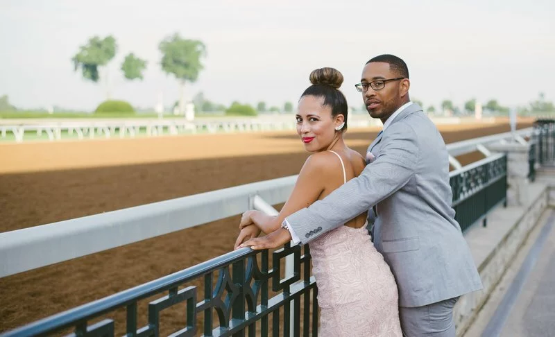 Off to the Races Engagement