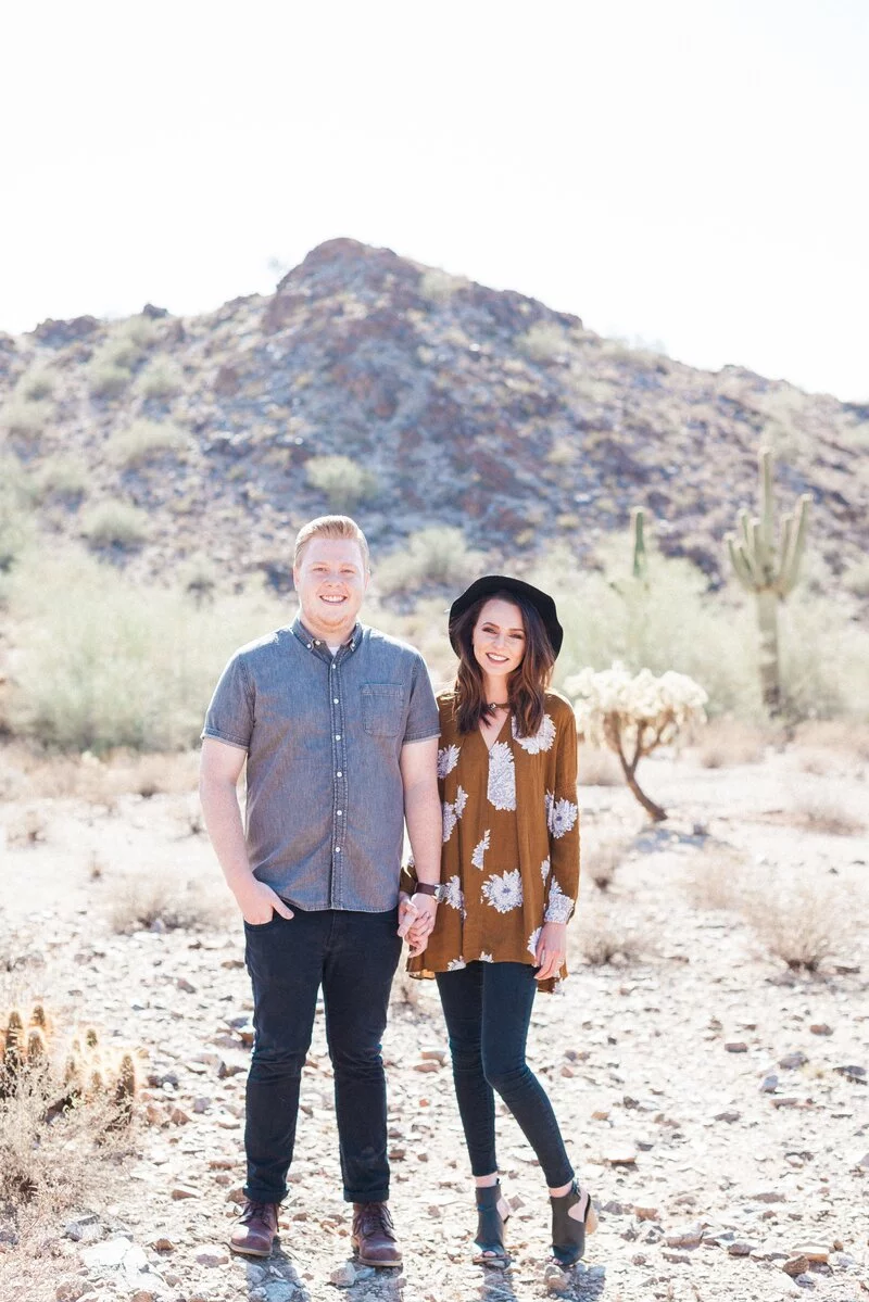 Desert Beauty Engagement