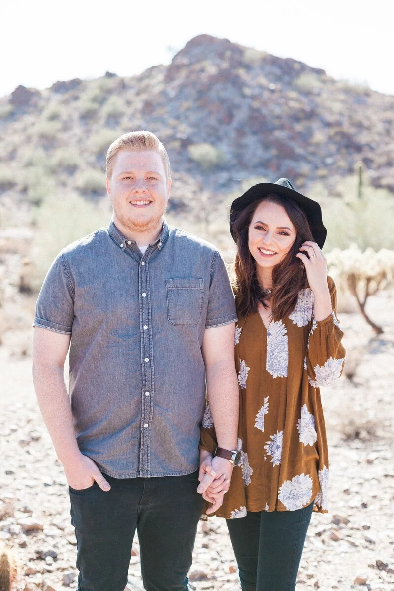 Desert Beauty Engagement