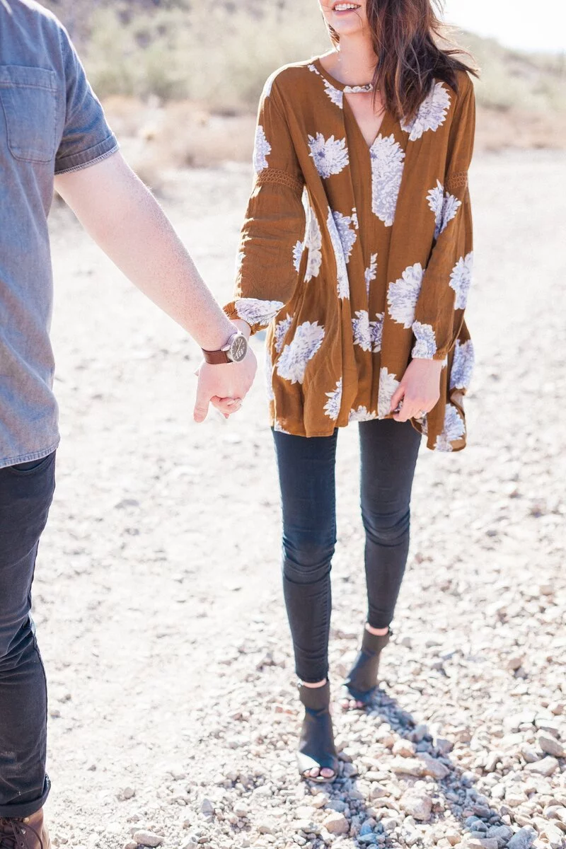 Desert Beauty Engagement