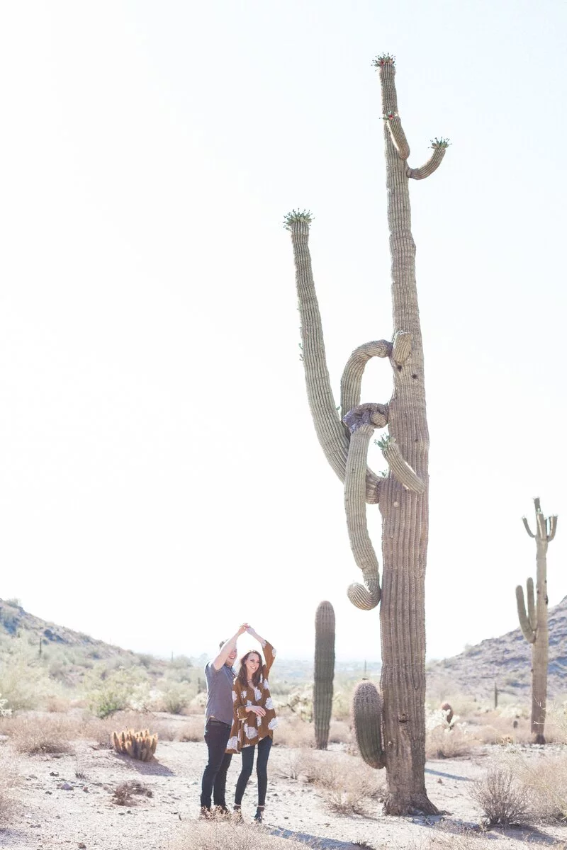 Desert Beauty Engagement