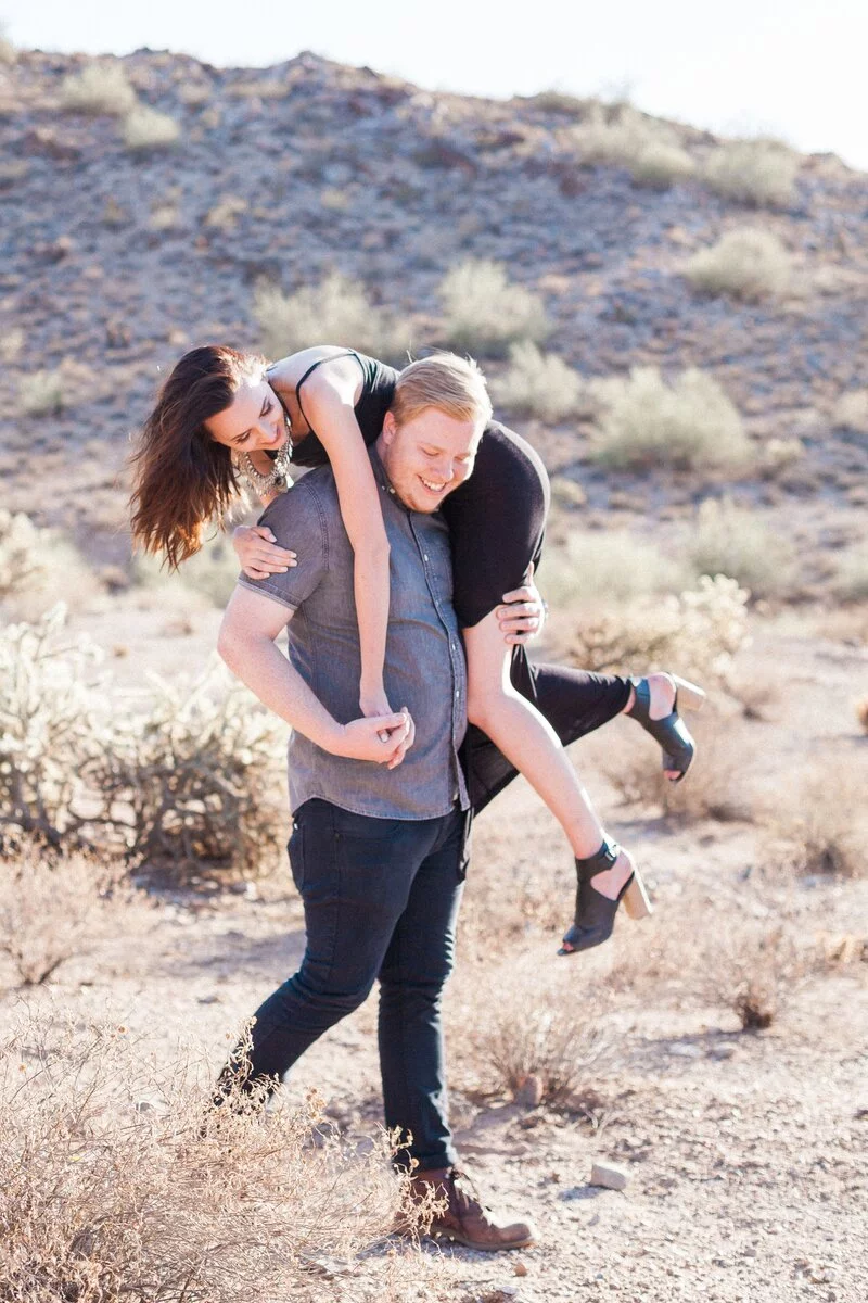 Desert Beauty Engagement