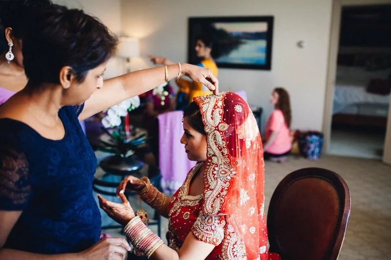 Multicultural Bond-Themed Marriage