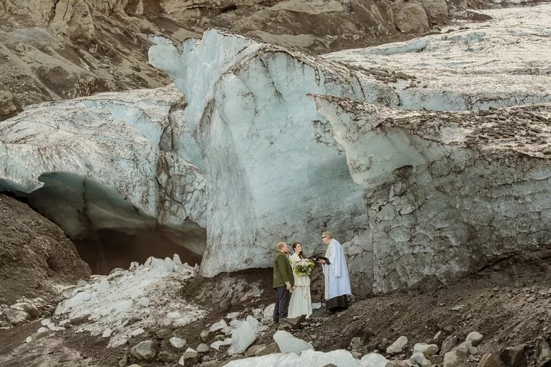 Iceland Ice Cave Elopement