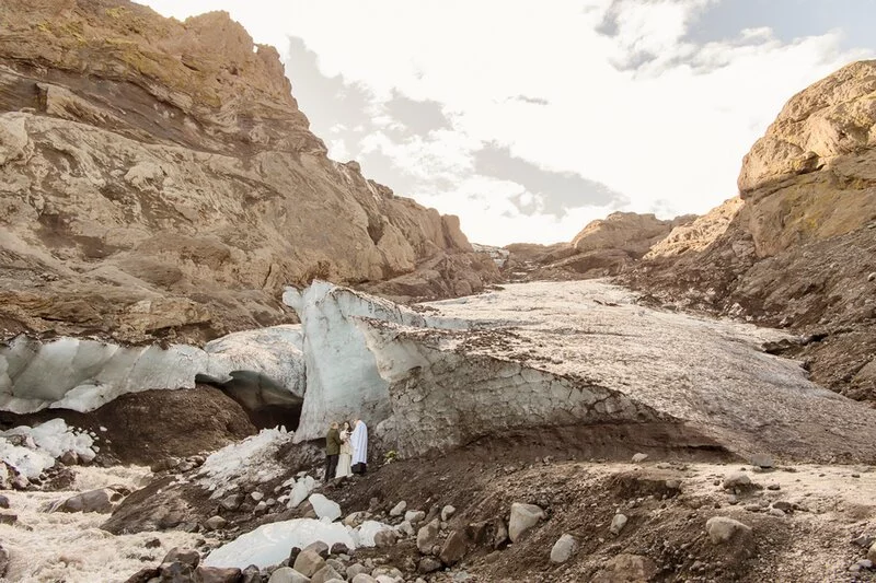 Iceland Ice Cave Elopement