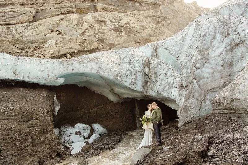Iceland Ice Cave Elopement