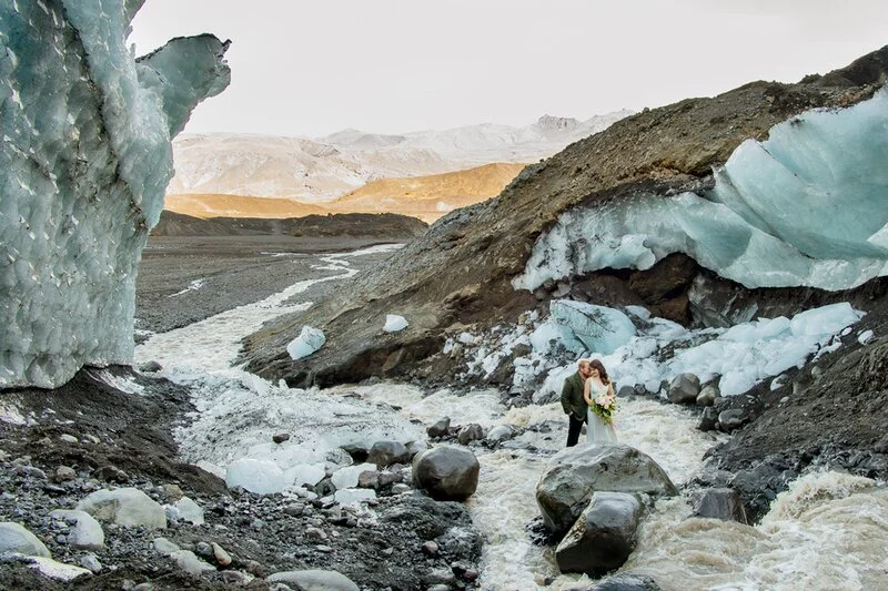 Iceland Ice Cave Elopement