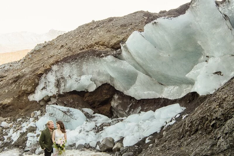 Iceland Ice Cave Elopement