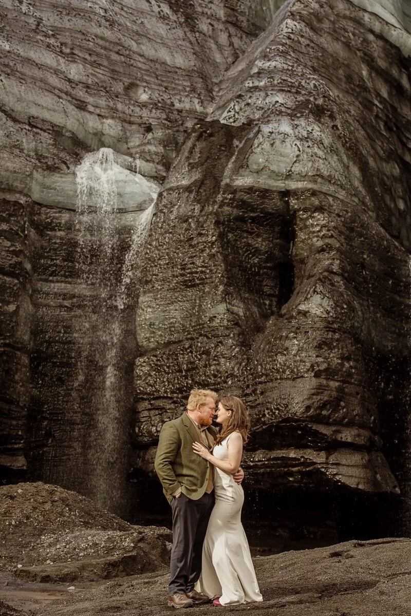 Iceland Ice Cave Elopement