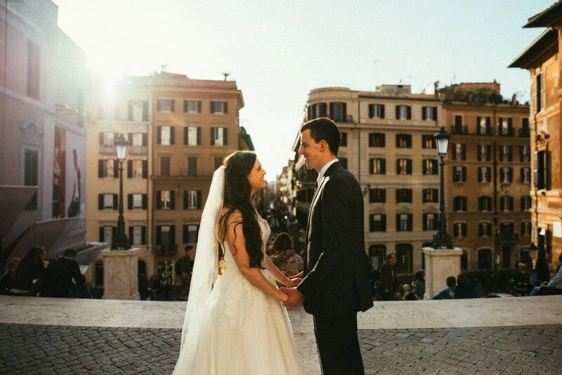 Romantic Rome Marriage