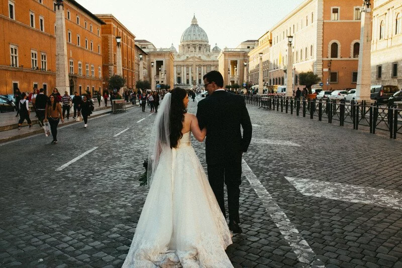 Romantic Rome Marriage