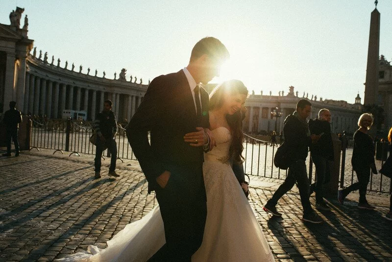 Romantic Rome Marriage