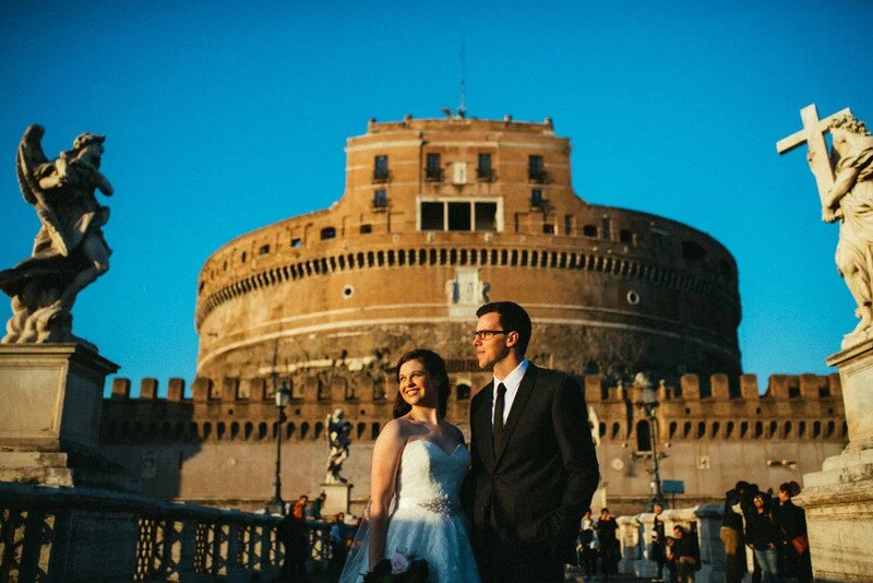 Romantic Rome Marriage
