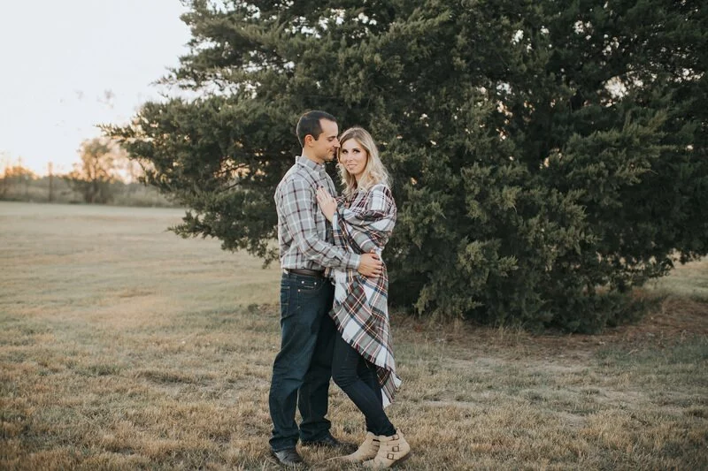 Plaid Picnic Engagement