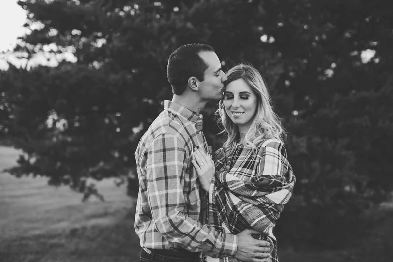 Plaid Picnic Engagement